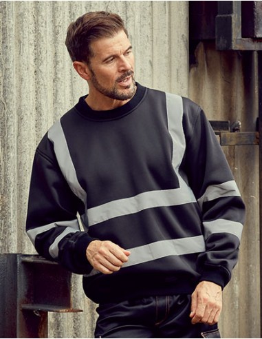 Y-HVJ510-Hi-Vis Sweatshirt